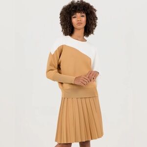 NWT - Aleeza Paris Pleated Wonder Skirt